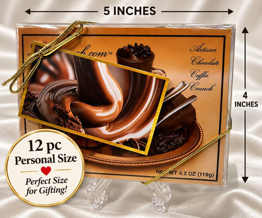 Carré Classique Milk Chocolates with a whisper of coffee