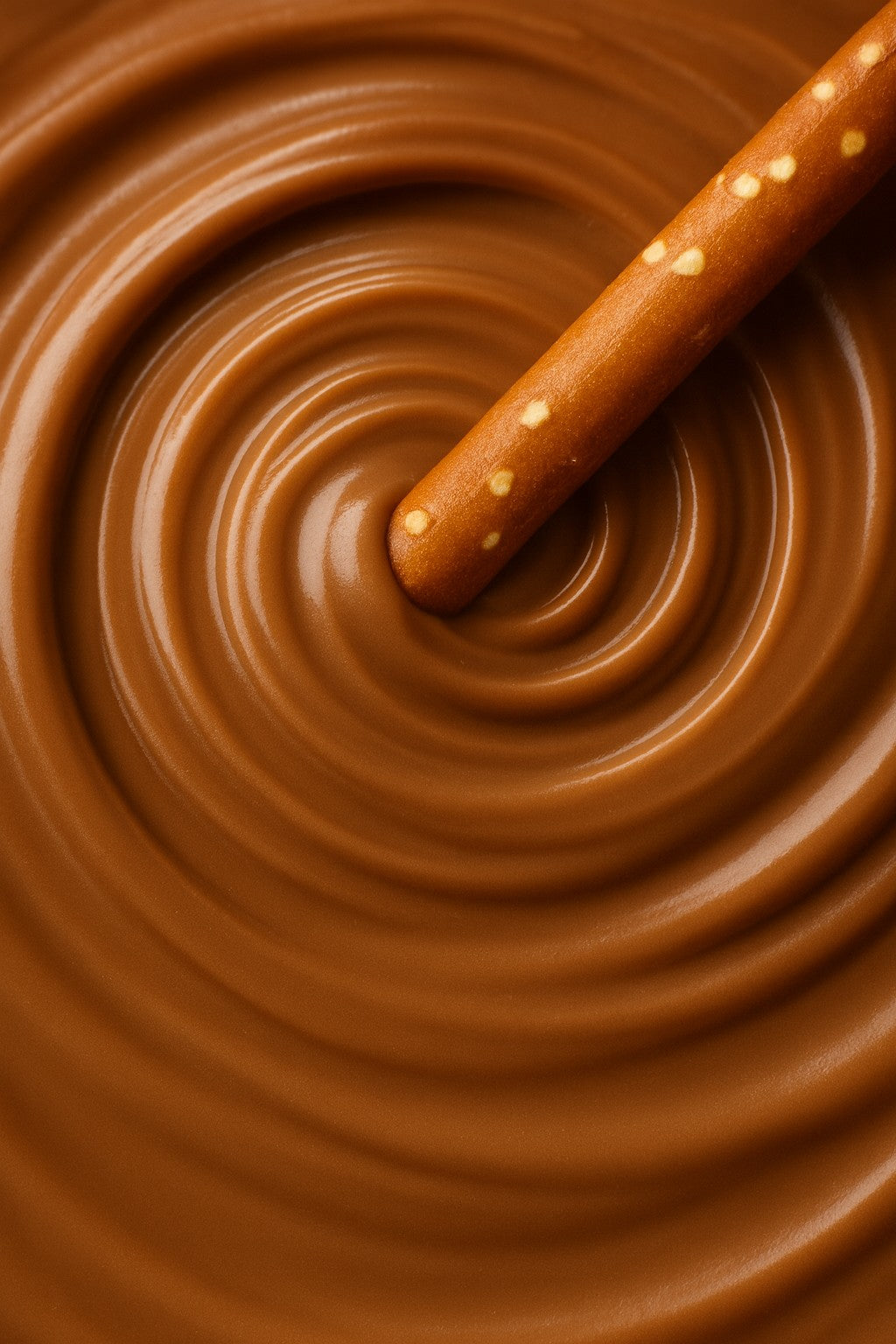 Hand-Dipped Milk Chocolate Pretzel Rods