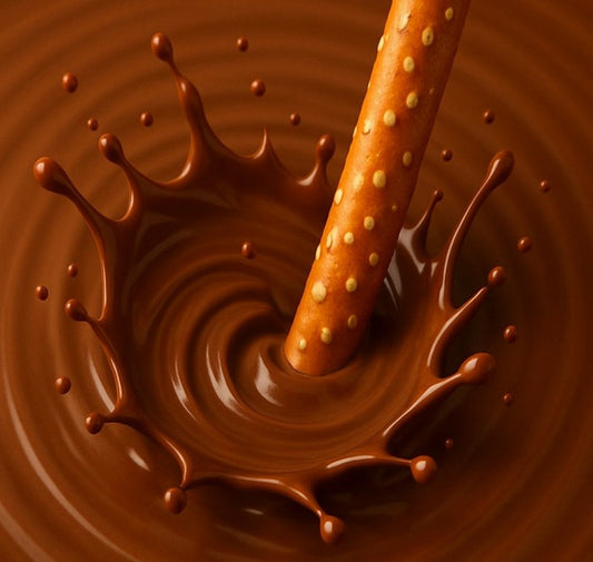 Gift Box Hand-Dipped Chocolate Pretzel Rods