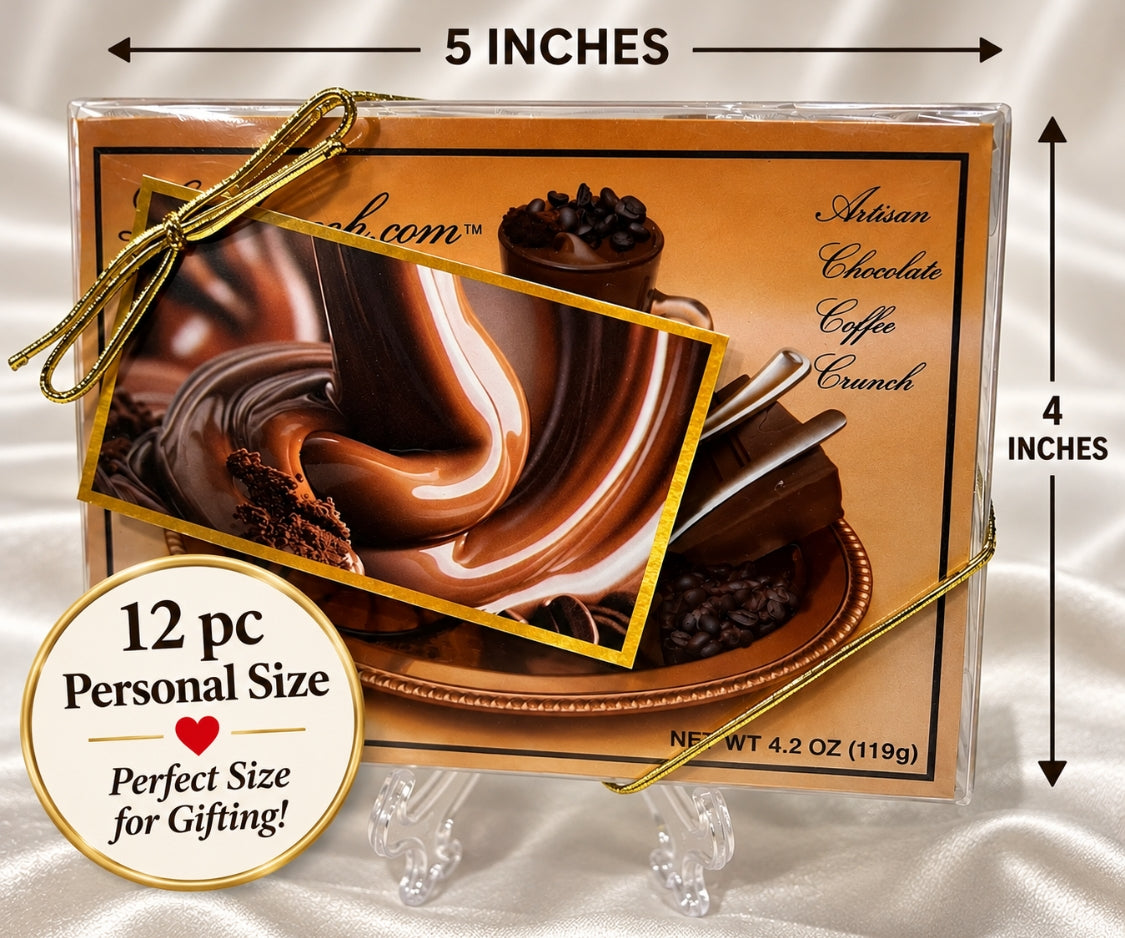 Carré Classique Milk Chocolates with a whisper of coffee