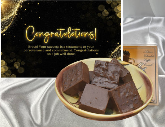 Congratulations Chocolate Gift - 12 pc