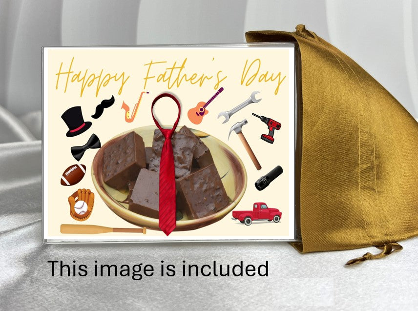 Happy Father's Day Chocolate Gift - 12 pc