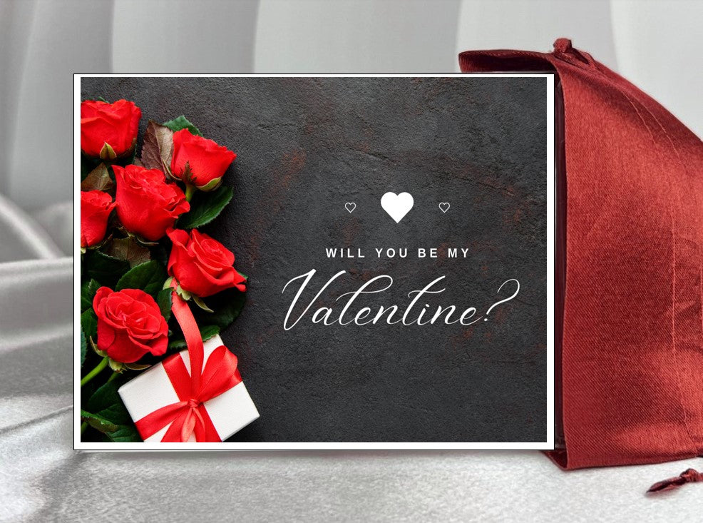 Valentine Chocolate Gift - 12 pc with Satin Pouch & photo