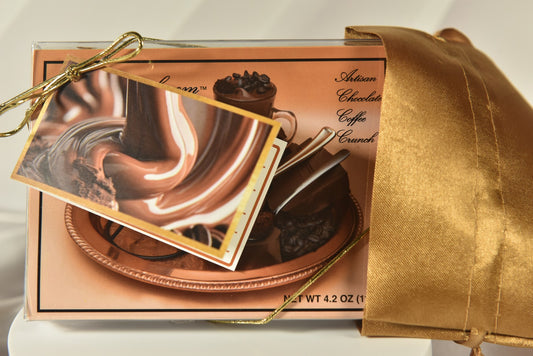Carré Classique Milk Chocolates with a whisper of coffee